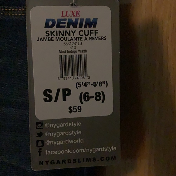 Nygard skinny jeans, size Small (6-8) - Picture 4 of 5